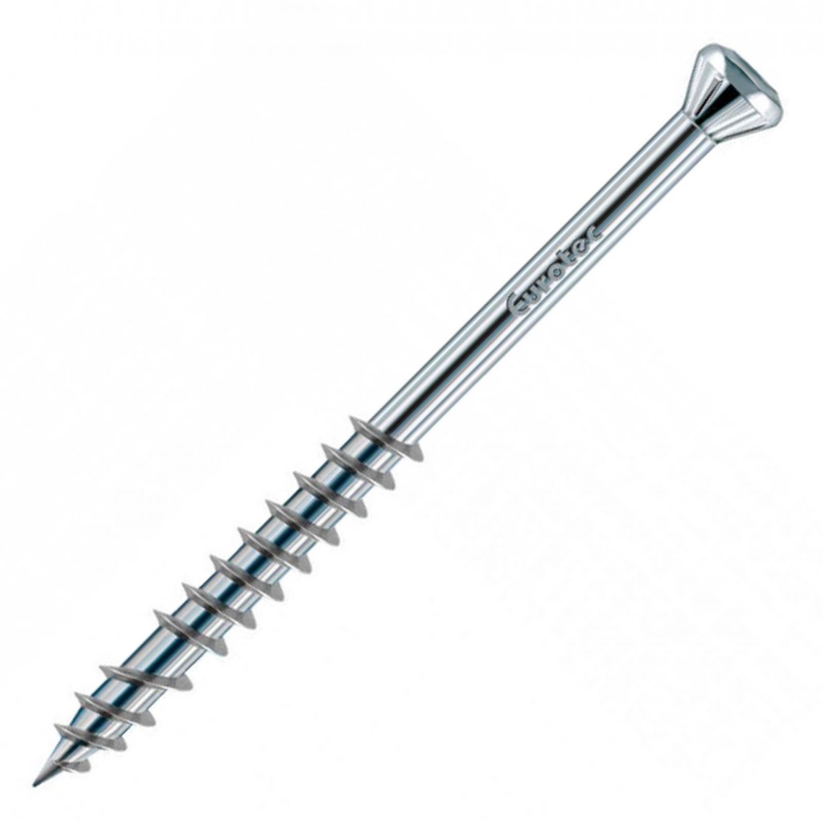 Decking screw 5,0 mm, stainless steel A4, (200 pcs.) EUROTEC Hapatec