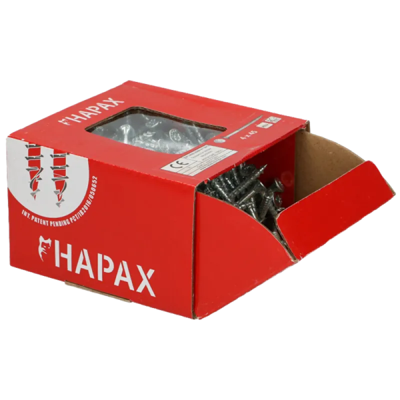 Hapax facade screw 3,2 mm, stainless steel A4