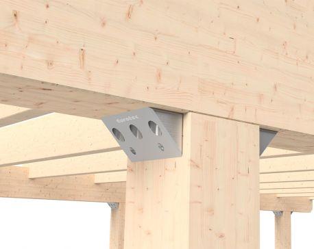 Eurotec EckTec - special edge connector for wood (1 pc.)