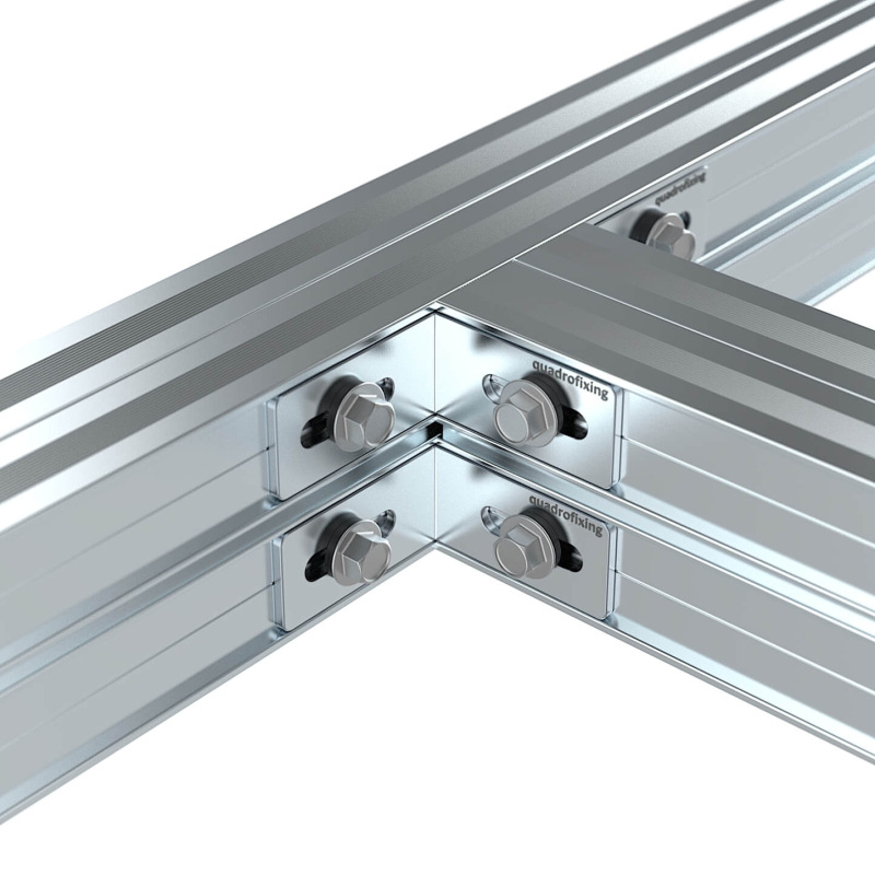 Decking Aluminium Profile 50×40×4000 mm | QFX-ALU 50 2