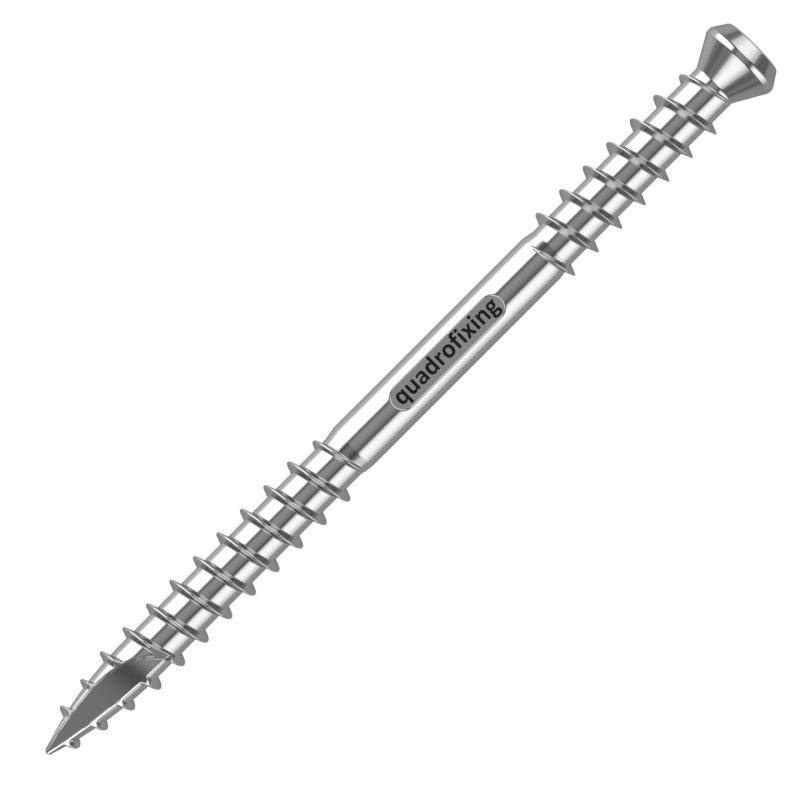 50X - decking screw 4,2x60 mm, inox A4 (250 pcs.), EUROTEC