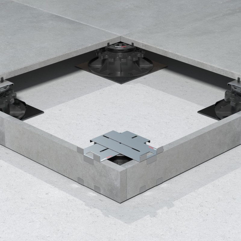 Bottom Finishing for Paving, Adjustable Pedestals ARKIMEDE 7