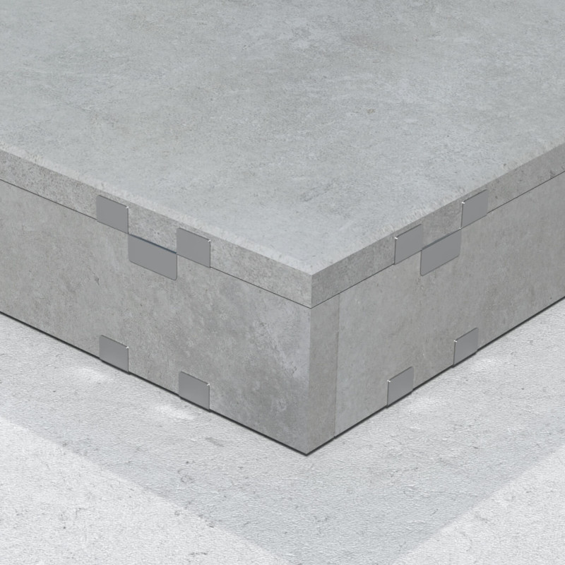 Bottom Finishing for Paving, Adjustable Pedestals ARKIMEDE 8