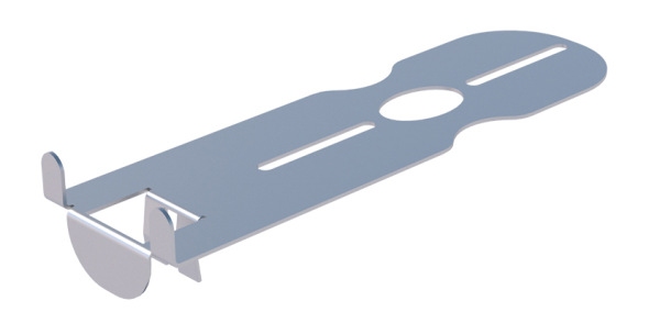 Edge brackets for EUROTEC GIANT adjustable pedestals (1 set - upper and lower)