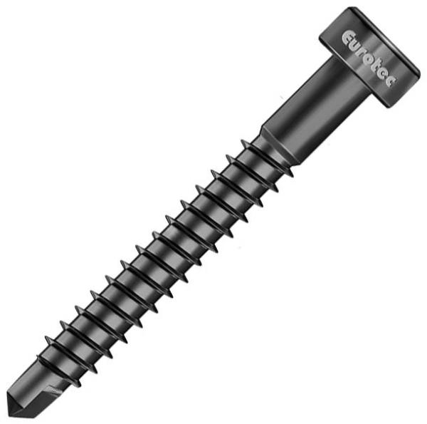 Aluminium profile drilling screw, black, EUROTEC 4,2x35 mm (100 pcs.)