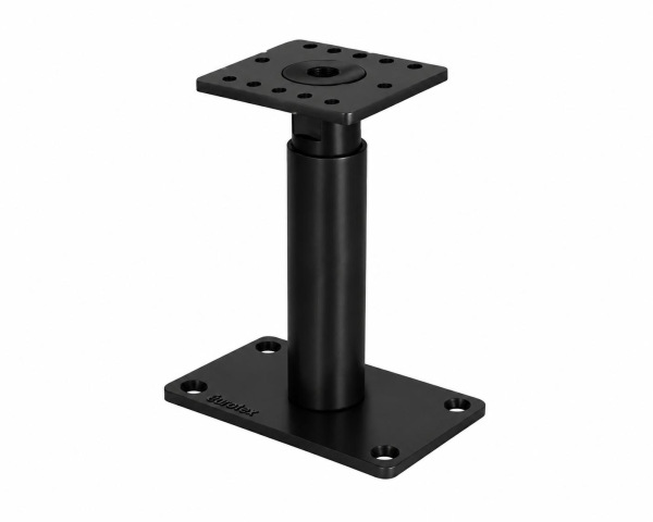 Black Adjustable Post Base Eurotec PediX Black 1