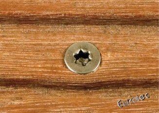 Decking screws, stainless steel C1, Eurotec Terrassotec 5x70 mm, brown (200 pcs.)
