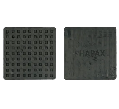 EPDM PAD HAPAX 8x100x100 mm (24 pcs.)