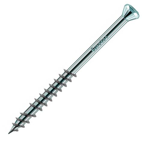 Decking screw 5x60 mm, stainless steel A2, (200 pcs.) EUROTEC Hapatec