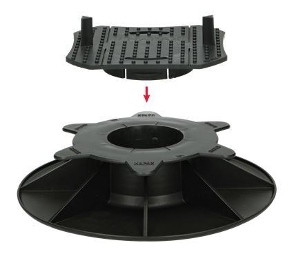 Adjustable pedestal for terrace ATLAS  (50-90mm), 50 pcs.