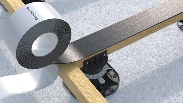 EPDM tape for wood protection - QUADRO TAPE (1x77x20000 mm)