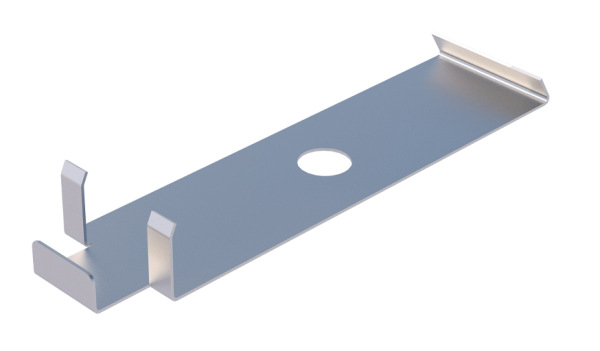 Edge Finishing Element for Eurotec GIANT Pedestals (Bottom) – Stainless Steel