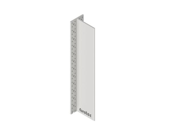 Bracket for concealed joints, aluminium, 115x80x2000 mm - Eurotec T profile