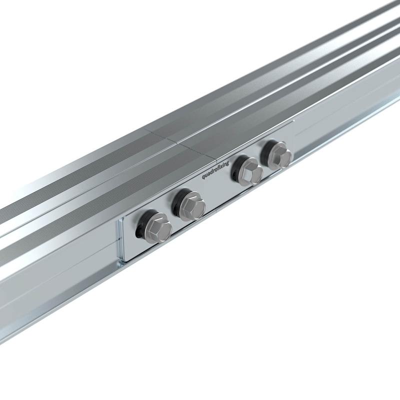 Connector for aluminum profile QFX-ALU 19.5x100 mm 1