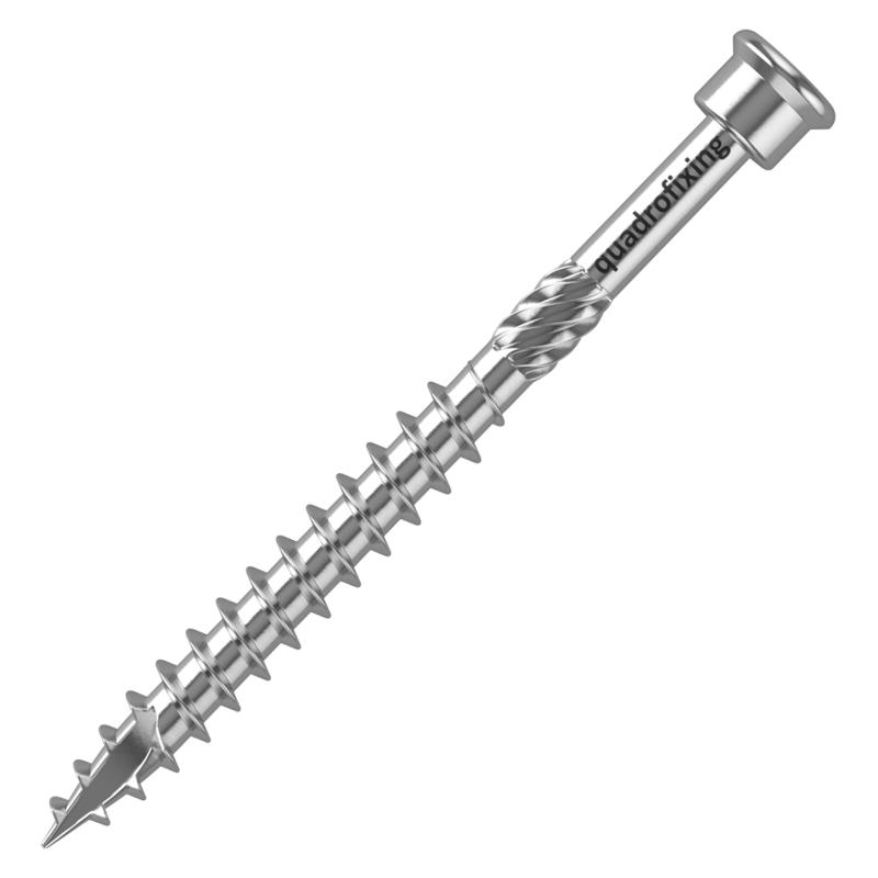 Decking screws TERRIX 4,5-5,0 mm, stainless steel C2 (200 pcs. + bit)