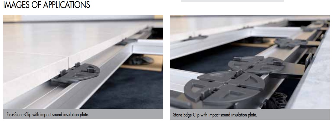 Decking clip for tiles  